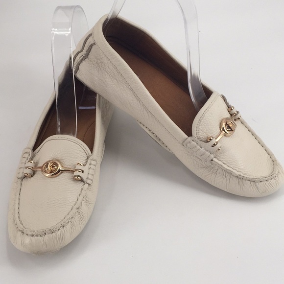 Coach Shoes - Coach Arlene Leather Loafers Driving Mocassins 7.5